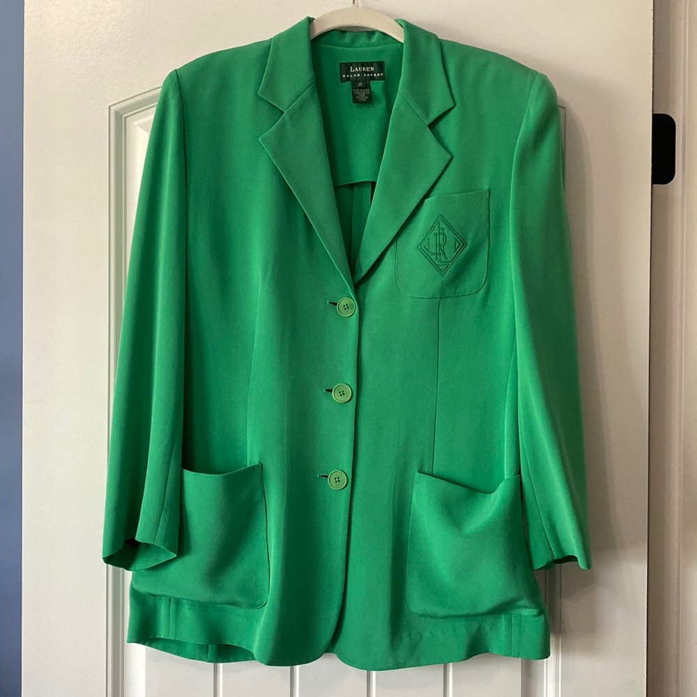 Vintage Ralph Lauren silk blazer 6